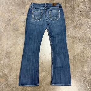 BKE "Culture" Women's Bootcut Flared Medium Wash Y2K Jeans 31x30